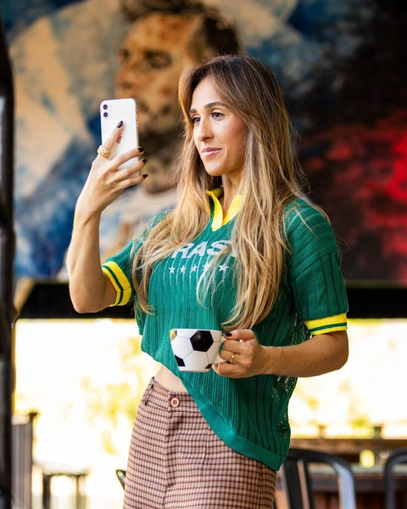 Camiseta Tricô Polo Brasil