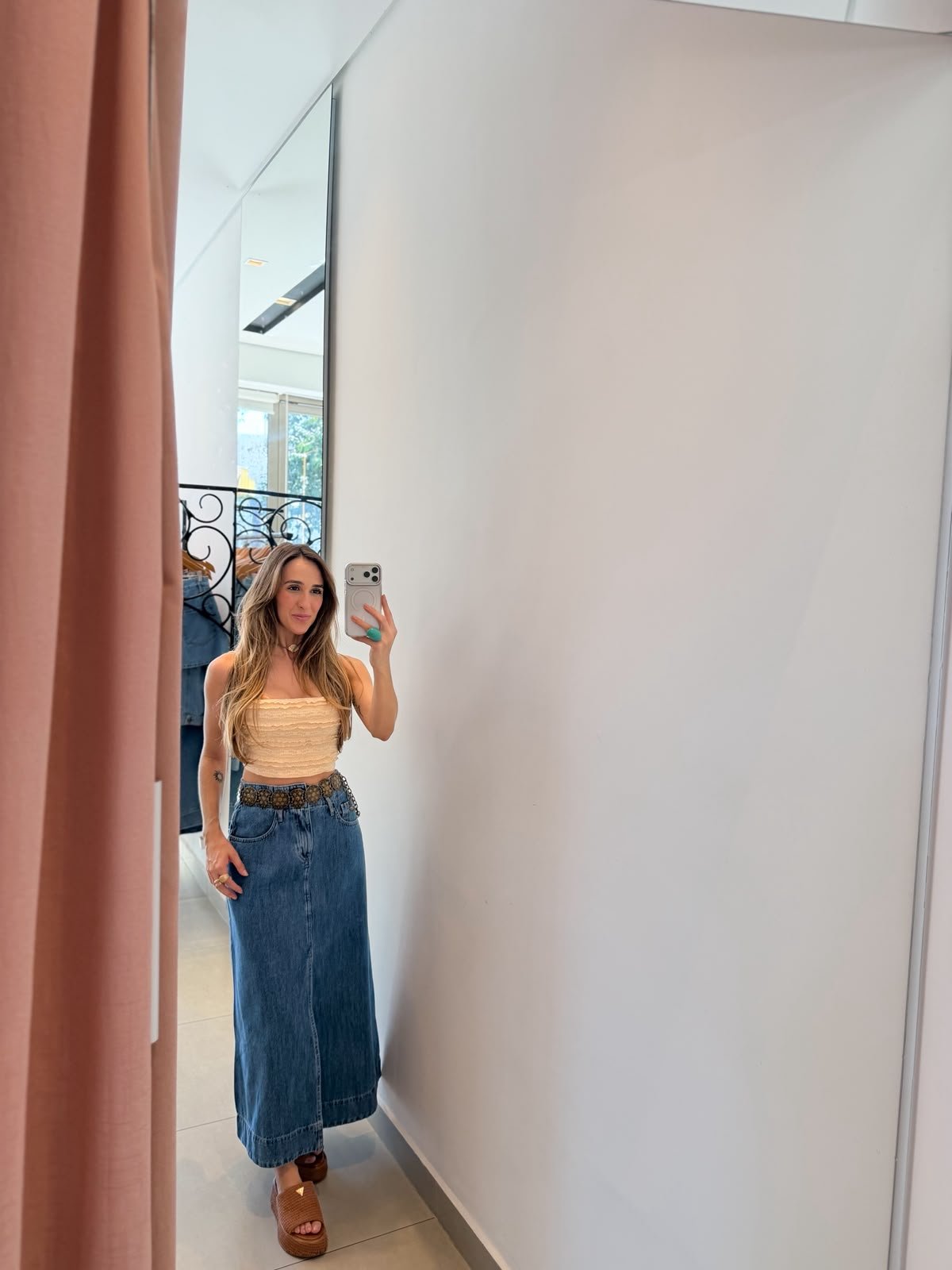 SAIA JEANS LONGA - Imagem 6